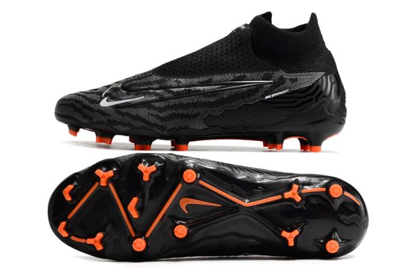 Nike Phantom GX Elite DF FG Black Pack - Black Summit White Dark Smoke Grey