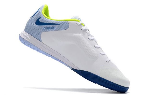 Nike React Tiempo Legend 9 Pro IC - White Blue