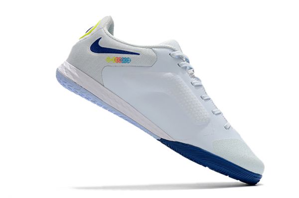 Nike React Tiempo Legend 9 Pro IC Grey Dark Marina Blue Dark Marine Blue