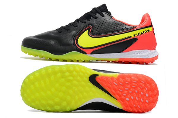 Nike React Tiempo Legend 9 Pro TF - Black Yellow Red