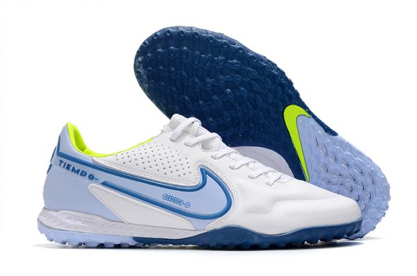 Nike React Tiempo Legend 9 Pro TF - White Blue