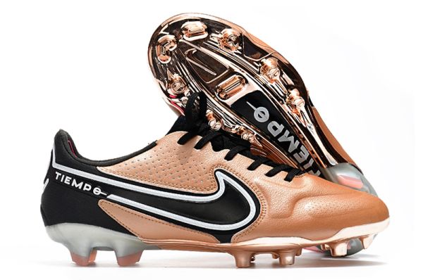 Nike Tiempo Legend 9 Elite FG Gold Black White