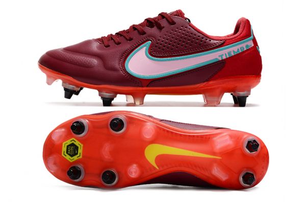 Nike Tiempo Legend 9 Elite SG Pro Blueprint - Team Red/White/Mystic Hibiscus