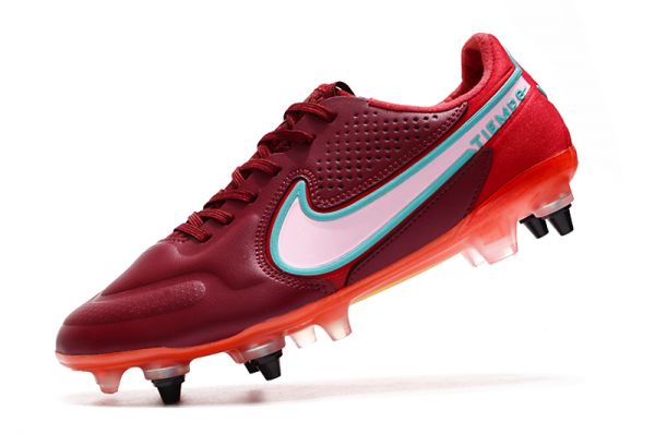 Nike Tiempo Legend 9 Elite SG Pro Blueprint - Team Red/White/Mystic Hibiscus