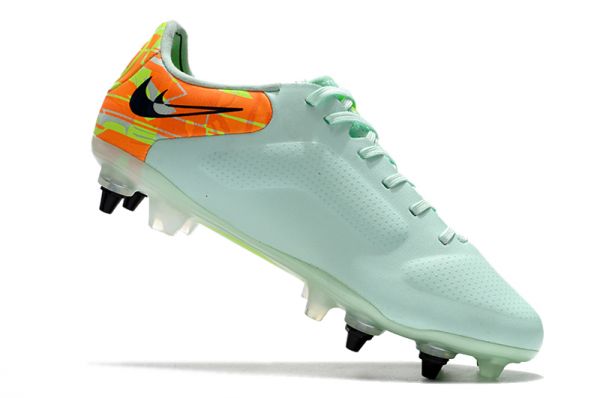 Nike Tiempo Legend 9 Elite SG Pro Bonded - Green/Blackened Blue/Total Orange
