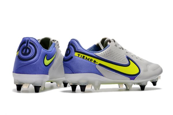 Nike Tiempo Legend 9 Elite SG Pro Recharge - Grey Fog/Volt/Sapphire