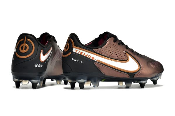 Nike Tiempo Legend 9 Elite SG Soccer Cleats - Space Purple_White_Off Noir_Pink Blast
