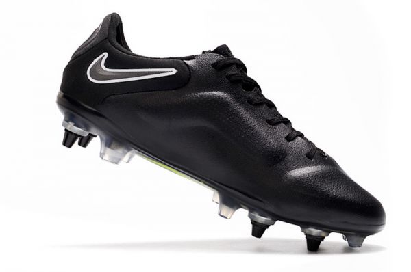 Nike Tiempo Legend IX Elite SG Pro Anti Clog - Black/Dark Smoke Grey/Summit White