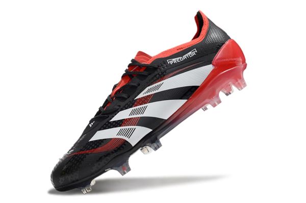 シューズ PREDATOR ELITE FG 26.5 adidas Predator Elite FG 2025 Moments - Black/White/Vivid Red