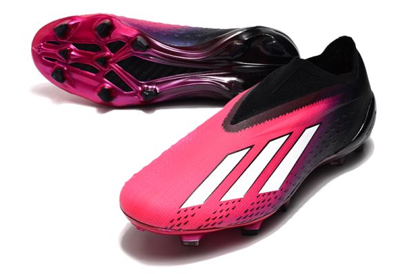 Adidas pink laceless football boots new arrivals