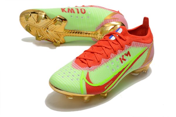 Nike mercurial red and yellow top