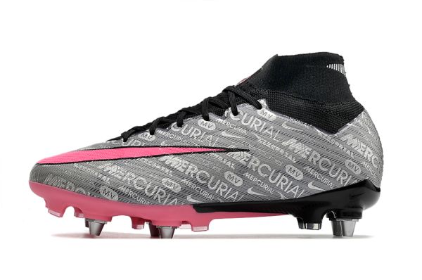 Nike mercurial superfly grey and pink top