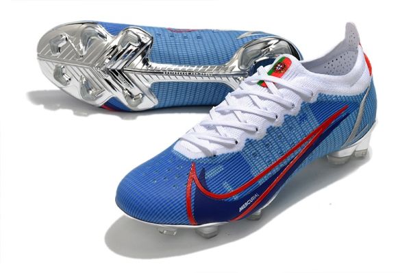Nike Mercurial Vapor 14 Elite FG Blue Red Silver