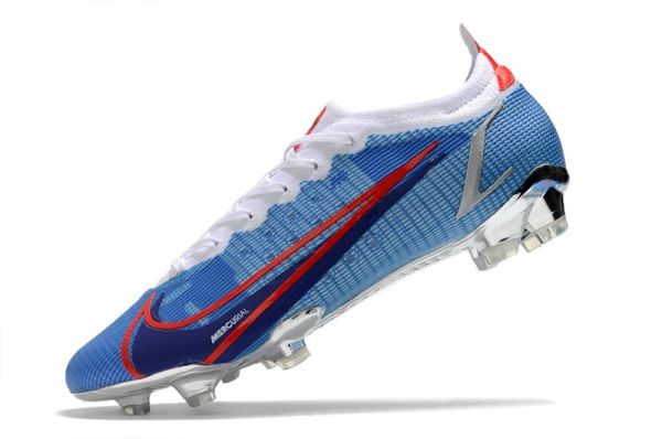Nike mercurial red and silver sales