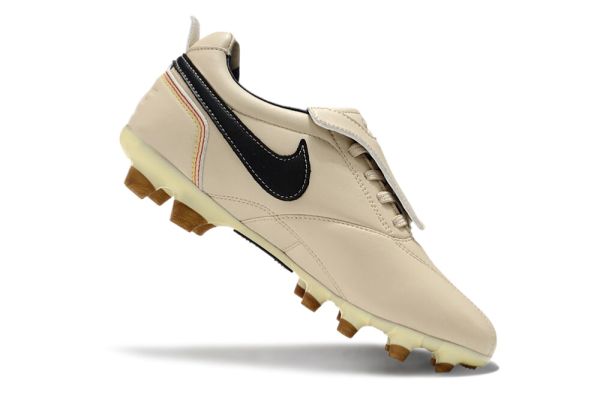 Nike Tiempo Ronaldinho R10 FG 2006 - Pearl White/Navy/Gold
