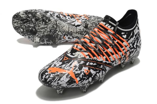 Puma future orange and black clearance