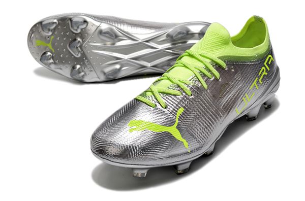 Silver puma football boots sale