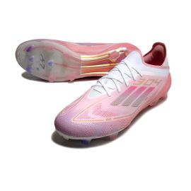 adidas F50 Elite Laces FG Lamine Yamal 304 - Clear Pink/Purple Glow/Lite Pink