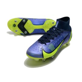 Nike Mercurial Superfly 8 'Recharge' Elite SG -Pro AC- Sapphire  Volt  Blue Void