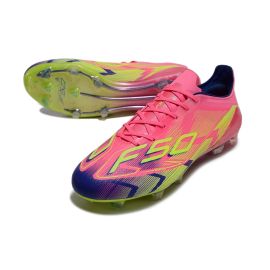 adidas F50 Elite FG 2025 Mystic Victory - Lucid Pink/Lucid Lemon/Blue Fusion