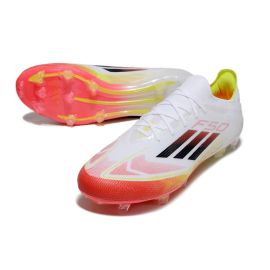 adidas F50 Elite Laces FG White Red Yellow