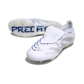 adidas Predator Elite Fold-over Tongue FG Polar Victory - Footwear White/Silver Metallic/Bright Royal