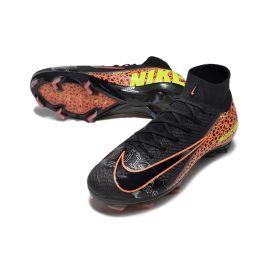 Nike Air Zoom Mercurial Superfly 10 Elite FG Safari - Black/Yellow