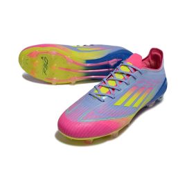 adidas F50 Elite Laceless FG Celestial Victory - Blue Fusion/Lucid Lemon/Lucid Pink