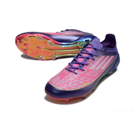 Adidas F50 Elite FG Pink Purple Yellow