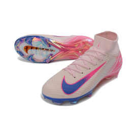 Nike Air Zoom Mercurial Superfly 10 Elite FG Pink Blue