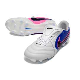 Nike Tiempo Ligera Pro FG Attack - White Black Racer Blue Pink Blast