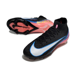 Nike Air Zoom Mercurial Superfly 10 Elite FG Black Pink White Blue