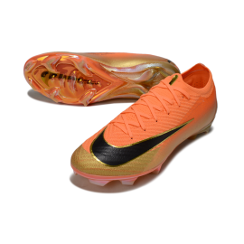 Nike Air Zoom Mercurial Vapor 16 Elite FG Orange Metal Gold Black