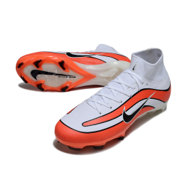 Nike Air Zoom Mercurial Superfly IIX Elite FG White Orange Black