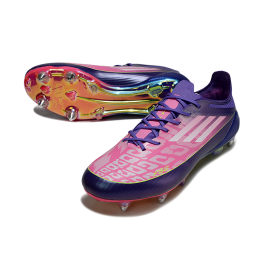 Adidas F50 Elite SG-Pro Pink Purple Yellow