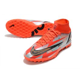 Nike Mercurial Superfly 8 Elite TF CR7 Spark Positivity - Chile Red_Black_White_Total Orange