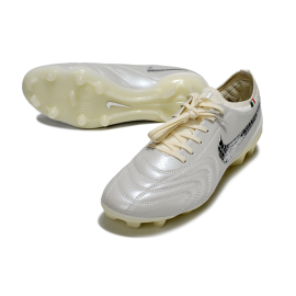 Nike Tiempo 10 Elite FG 'Luxe' Pack Clean Off-White Metallic Silver