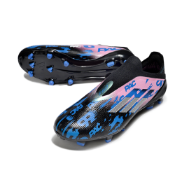 Adidas F50 Elite Laceless FG Pink Black Blue