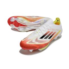 adidas F50+ Elite Laces FG Pure Victory - White/Black/Solar Yellow/Solar Red