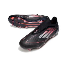 adidas F50 Elite Laceless FG Stealth Victory Soccer Cleats