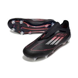 adidas F50 Elite Laceless SG-Pro Stealth Victory Soccer Cleats