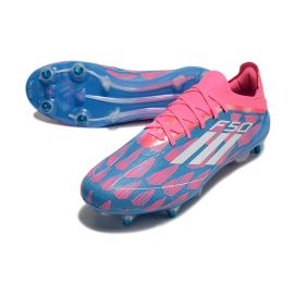 adidas F50 Elite Laces SG Reemergence - Solar Blue/Footwear White/Solar Pink