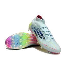 adidas F50 Elite Mid FG - Almost Blue/Semi Lucid Blue/Semi Solar Yellow