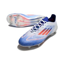 adidas F50 Elite SG - Ftwr White/Solar Red/Lucid Blue