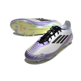 adidas F50 Messi Elite FG Triunfo Estelar - Footwear White/Core Black/Unity Purple