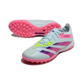 adidas Predator 24 Elite Lowcut Turf Stellar Icon - Almost Blue/Lucid Pink/Semi Solar Yellow