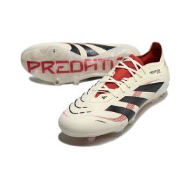 adidas Predator Elite FG - off white/core black/pure ruby