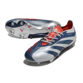 adidas Predator Elite SG Roteiro - Silver/Tech Indigo/Vivid Red