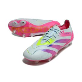 adidas Predator Elite SG Stellar Icon - Almost Blue/Lucid Pink/Semi Solar Yellow