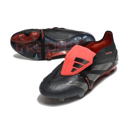 adidas Predator Elite Tongue FG - Black/Red